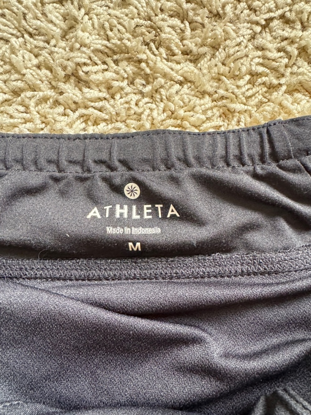 Athleta Black Athletic Shorts - Picture 2 of 4